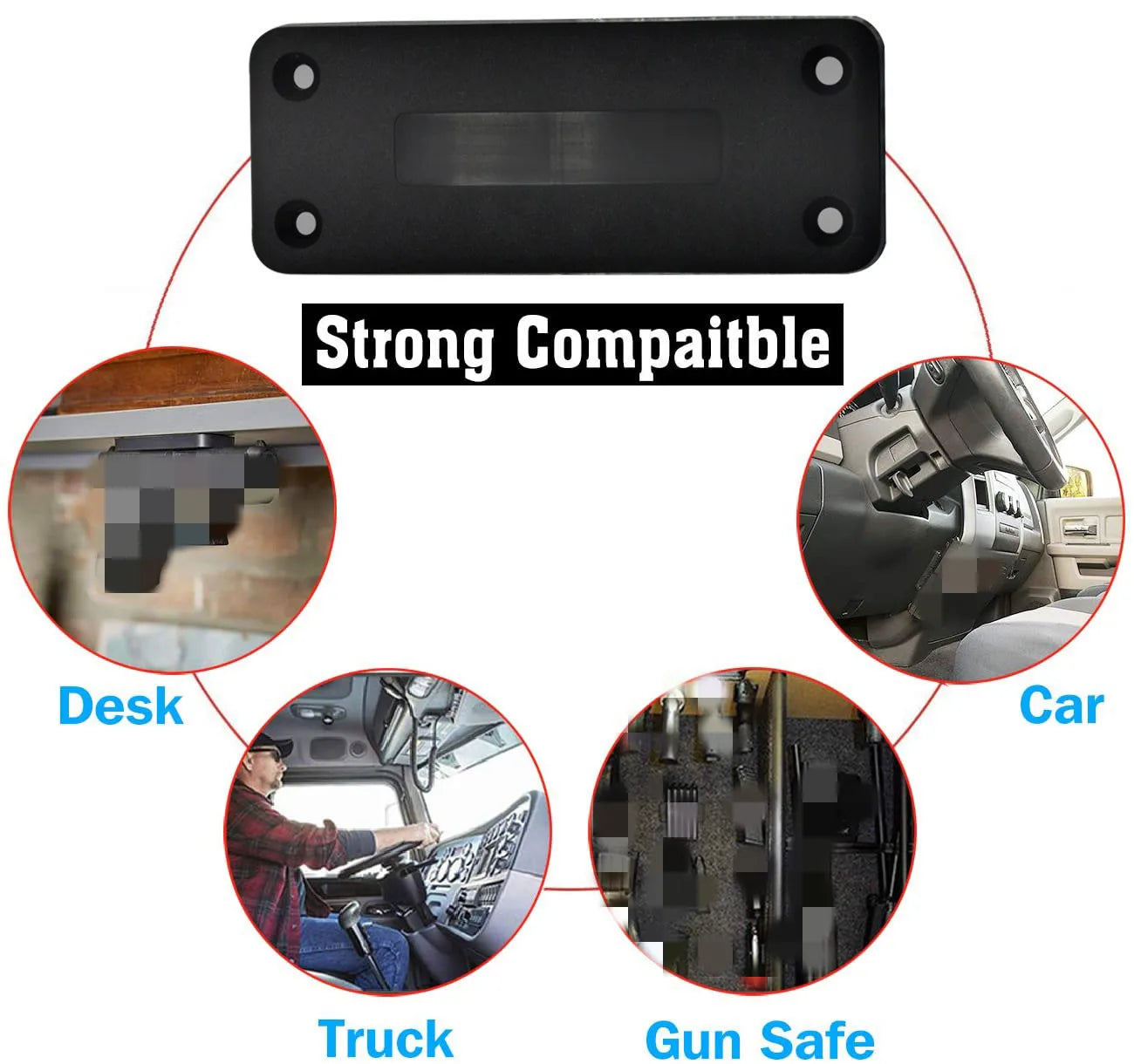 Ultimate Force Magnetic Gun Holder